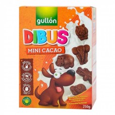 Злаковое печенье Dibus Mini Cacao Puzzle Gullon