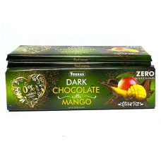 Чорний шоколад 300г з манго без цукру, без глютену