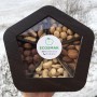 Дерев'яна подарункова коробка горіхів 5 видів
