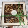 Дерев'яна подарункова коробка горіхів 8 видів