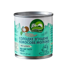 Кокосове згущене молоко без цукру, 320г