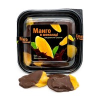 Манго натуральне в шоколаді, 500г